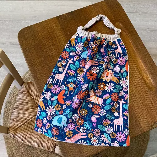 Serviette de Cantine Flower Jungle