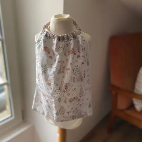 Serviette de Cantine Promenade Bucolique