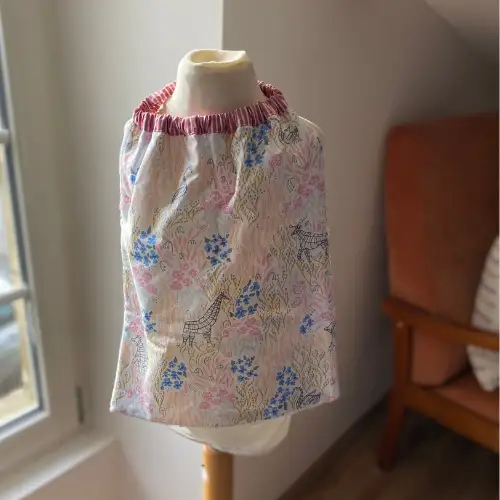 Serviette de Cantine Jungle Rose