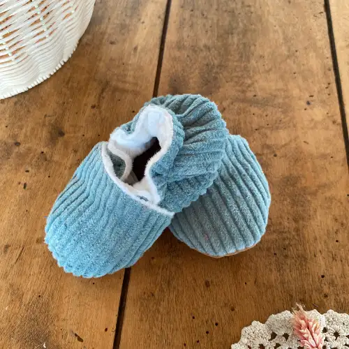 Chausson souple Céladon