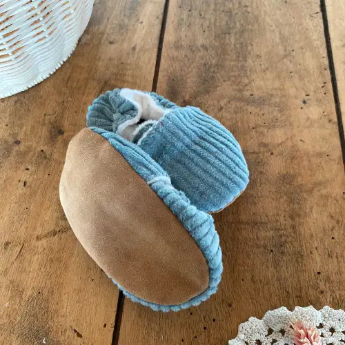 Chausson souple Céladon