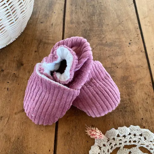 Chausson souple Blush