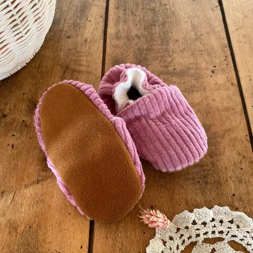 Chausson souple Blush