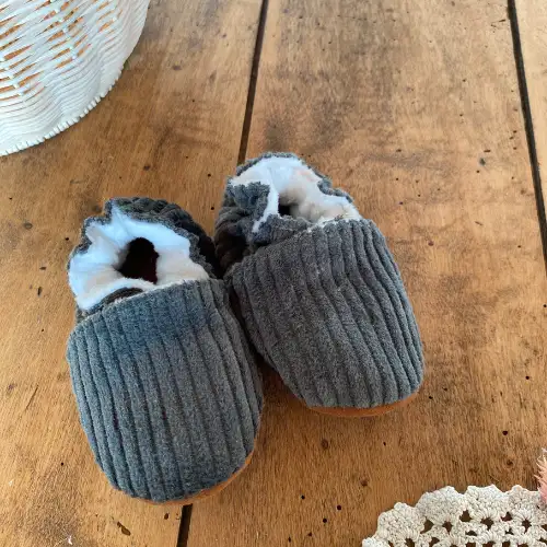 Chausson souple Kaki