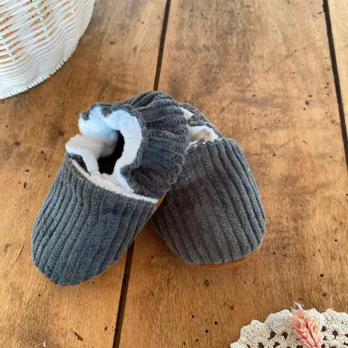 Chausson souple Kaki