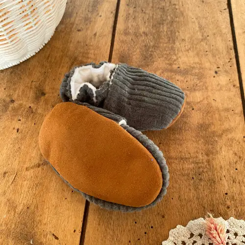 Chausson souple Kaki