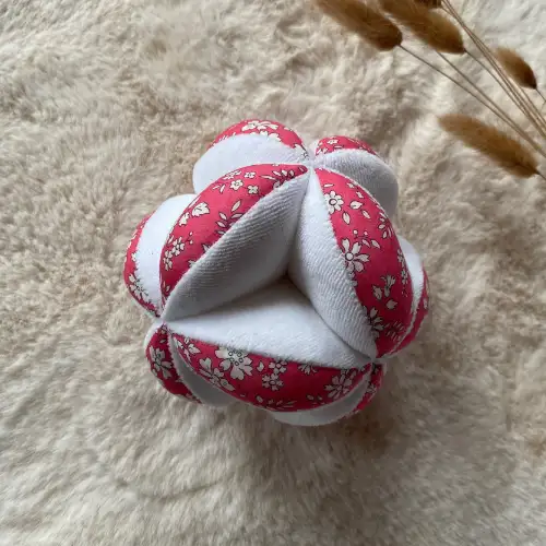 Balle de préhension Liberty Capel FRAMBOISE