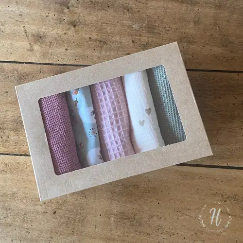 Coffret 5 Bavoirs Bandana