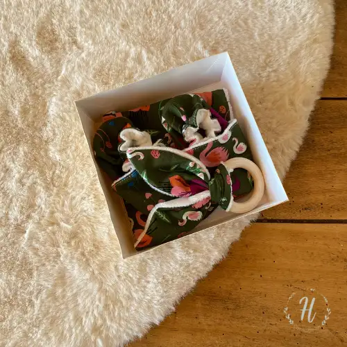 Coffret Naissance cygne kaki