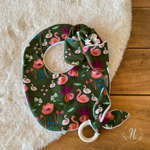 Coffret Naissance cygne kaki