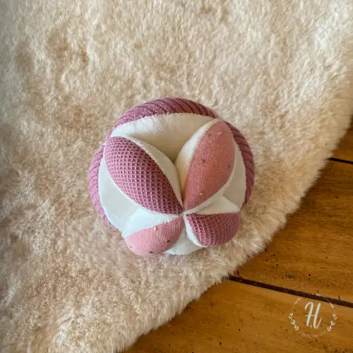 Balle de préhension Rose