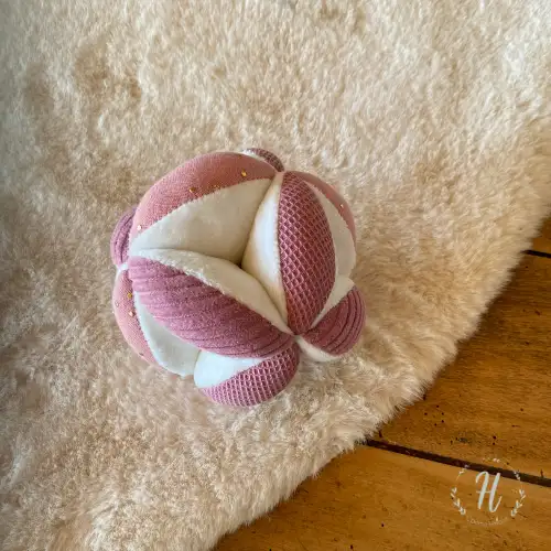 Balle de préhension Rose