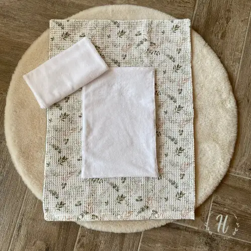 Housse matelas à langer Feuillage
